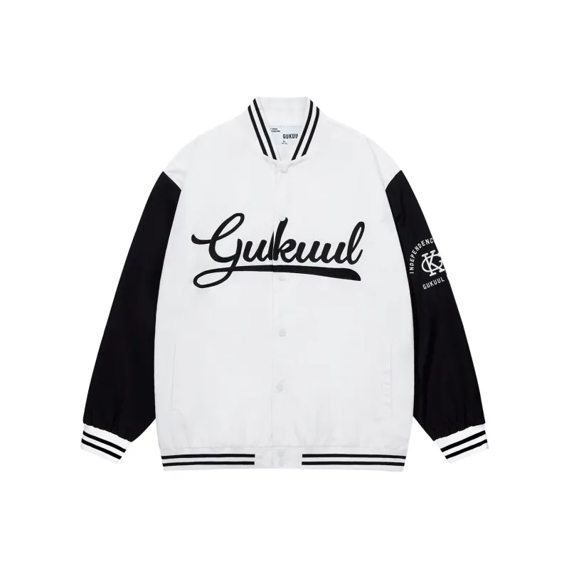 GUKUUL Baseball Jacket Spring, Autumn And Winter Unisex-11