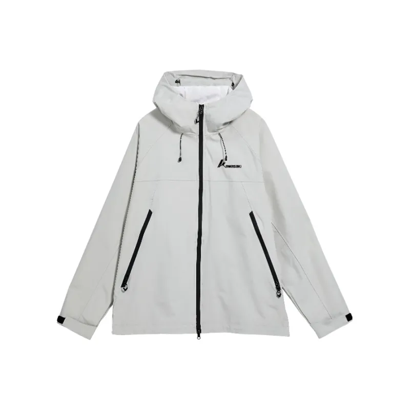 Kawasaki Waterproof And Windproof Windbreaker Jacket Unisex-0
