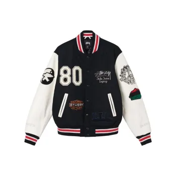 Stussy X Denim Tears X Our Legacy Ttl Varsity Jacket