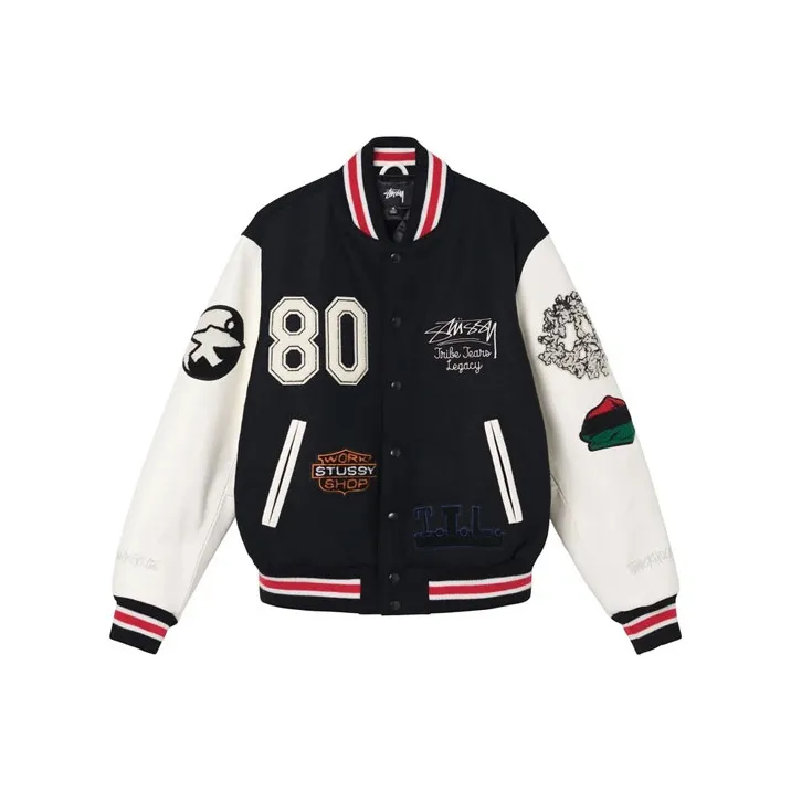 Stussy X Denim Tears X Our Legacy Ttl Varsity Jacket-0