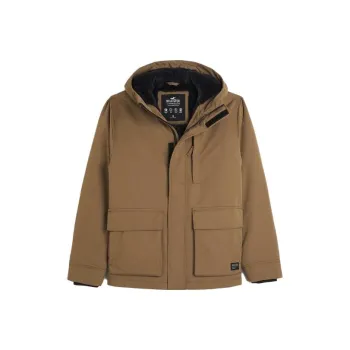 Hollister Jackets Men Light Khaki