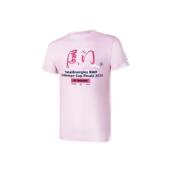 VICTOR Sudan Cup Collection T Shirt Unisex Pink