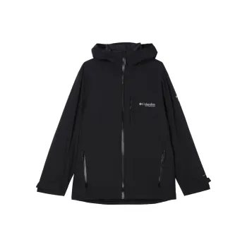 Columbia TITANIUM Hiking Water Resistant Windproof Wear Resistant Windbreaker Jacket Men's Black
