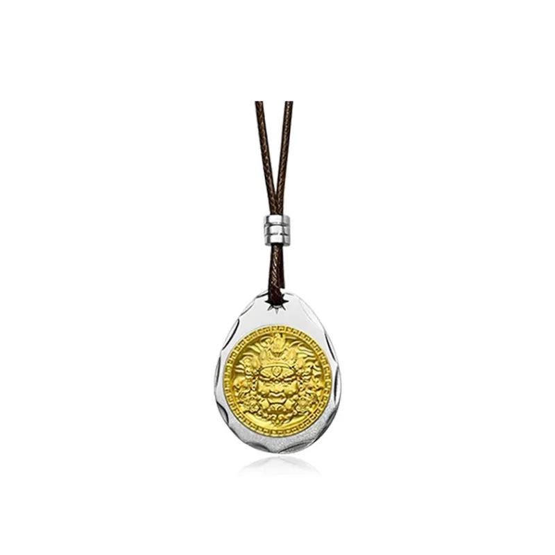 CUTE DAME Sterling Silver Necklaces Unisex-5