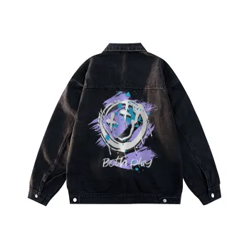 BOTH PLAY Denim Jackets Unisex