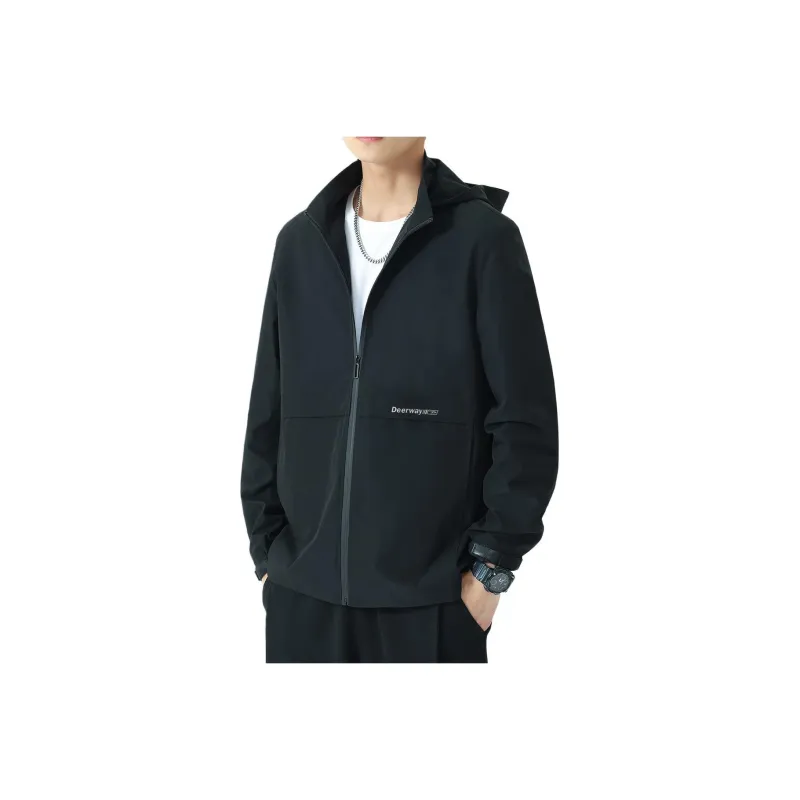 DEERWAY Jackets Men Black-0