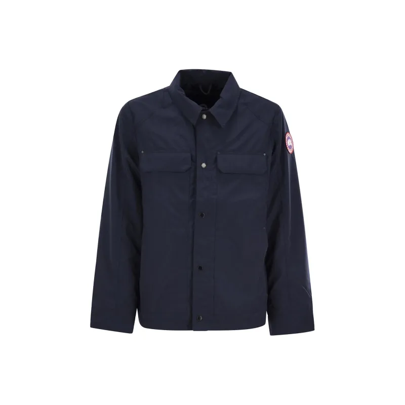 Canada Goose Burnaby Logo Jacket-0