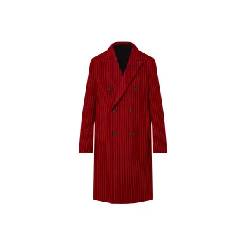 LOUIS VUITTON Lv X Park Seo-Bo Doubleface Wool And Silk-Blend Coat