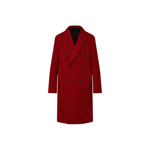 LOUIS VUITTON Lv X Park Seo Bo Doubleface Wool And Silk Blend Coat
