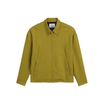ZARA Jackets Coats Men's Orange Yellow