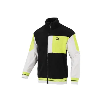 PUMA Velvet Jackets Men Black