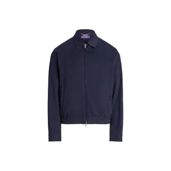 Ralph Lauren Purple Label FW24 Jackets Coats Men's Dark Blue