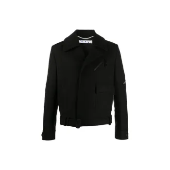 OFF WHITE Logo Peacoat