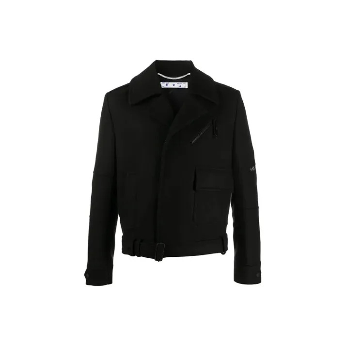 OFF WHITE Logo Peacoat-0