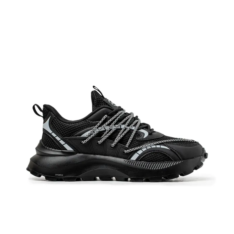 Hong Kong Meng Slip Resistant, Breathable, Height Increasing Low Top Chunky Sneakers Men's-1