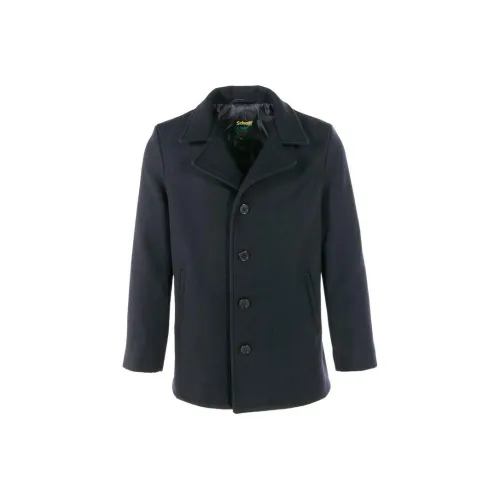 Schott N.Y.C. 마린 블루 남성 코트