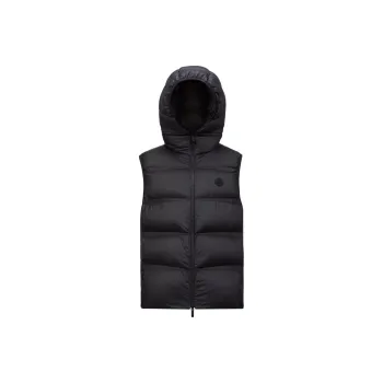 Moncler Zip Up Hooded Padded Gilet