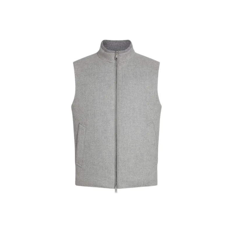 Ermenegildo Zegna Elements Zipped Gilet-0