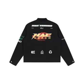 HARSH AND CRUEL Jackets Unisex Black