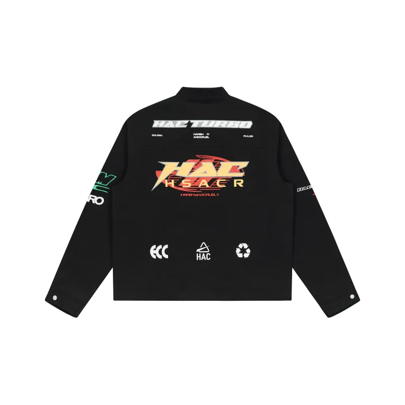 HARSH AND CRUEL Jackets Unisex Black-0