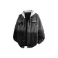 Gradient Gray Hooded