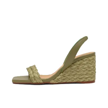 Castañer Barby One Strap Sandals 8cm Women's Green