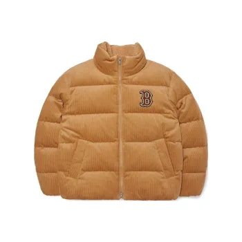 MLB Down Jacket Unisex Beige Yellow