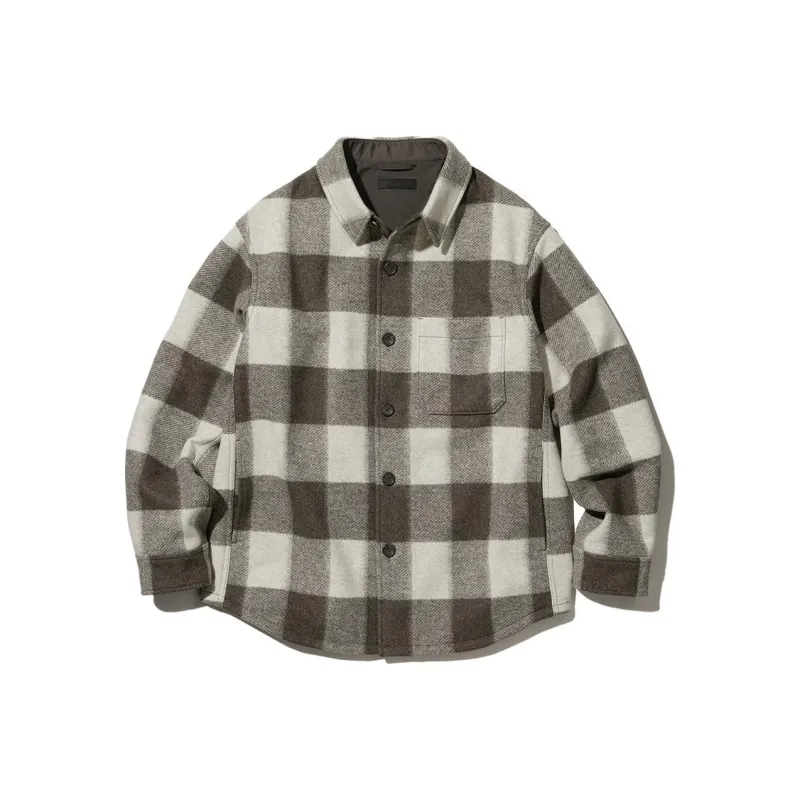 UNIQLO Jackets Unisex Chestnut-0