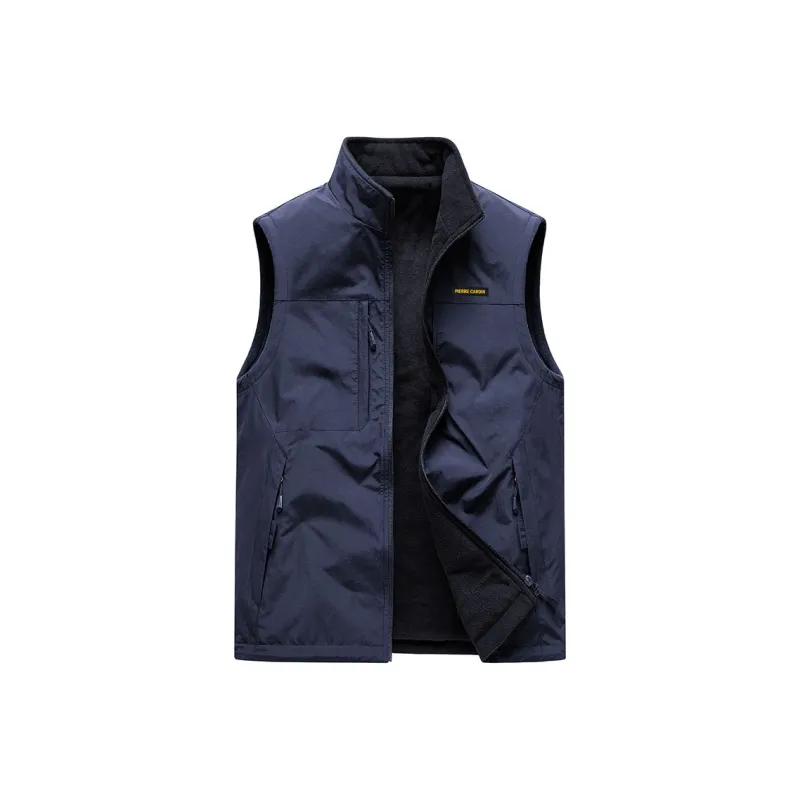 PIERRE CARDIN Vest Men's Dark Gray-4