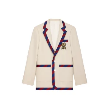 CELINE Blason Classic Jacket In Cashmere Wool