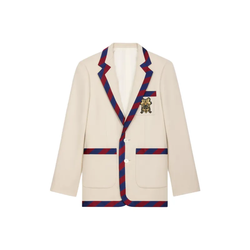 CELINE Blason Classic Jacket In Cashmere Wool-0