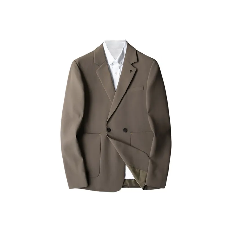 PIERRE CARDIN Business Suit Men's Black-6