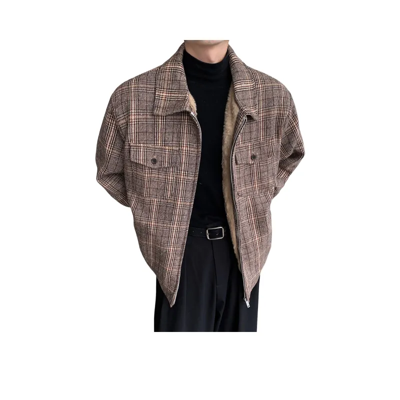 URBAN AUTHENTIC Puffer Jacket Unisex Brown-0