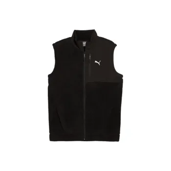 PUMA Men's Lifestyle Collection Sportstyle Collection FW24 Vest Men's Black