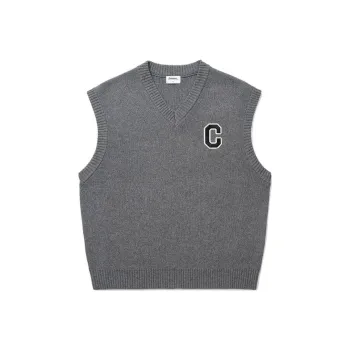 COVERNAT Vests Unisex Gray