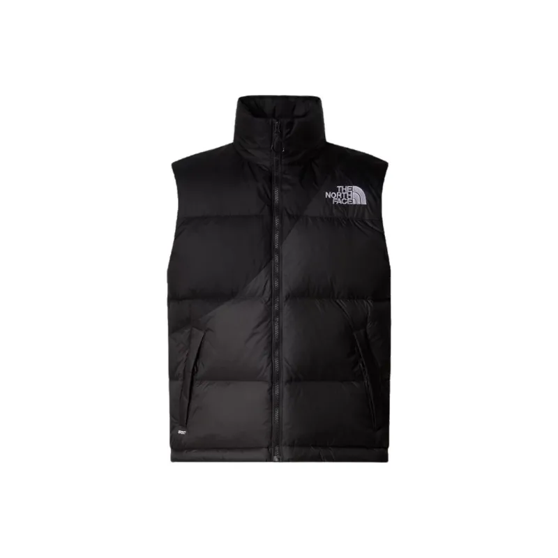 THE NORTH FACE Logo Embroidered Zipped Padded Gilet-0