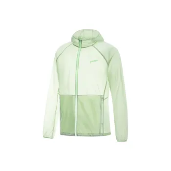 LiNing Li Ning Running Collection Breathable Sun Protection Clothing Men's Bamboo Green
