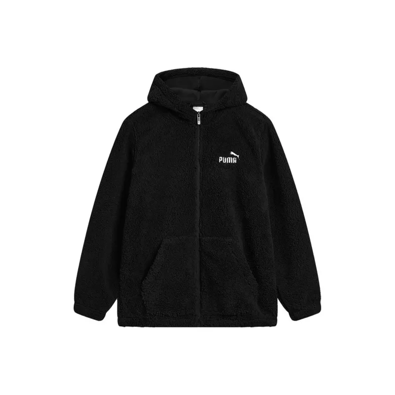 PUMA Velvet feel Coat Unisex Black-0