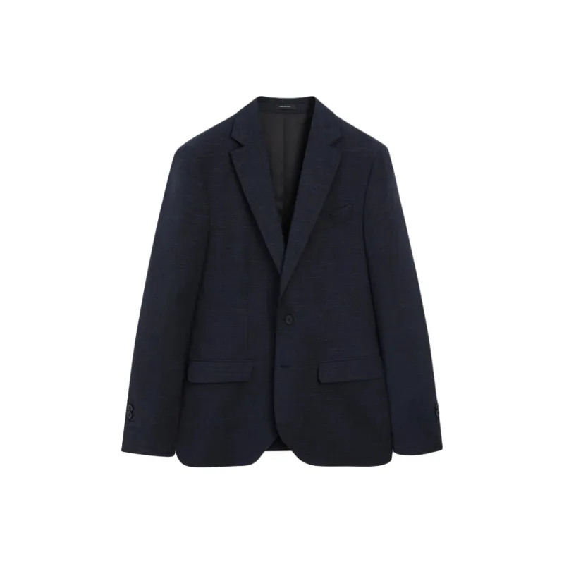 Massimo Dutti Business Suit Men's Sea Blue-0