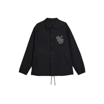 Y 3 Logo Coach Jacket