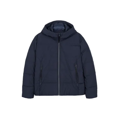 UNIQLO Down Jacket Men's Night Blue