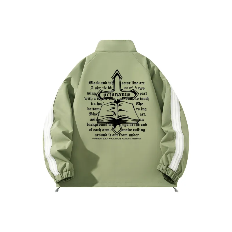Small Columns Under The Sea Jackets Coats Unisex-8