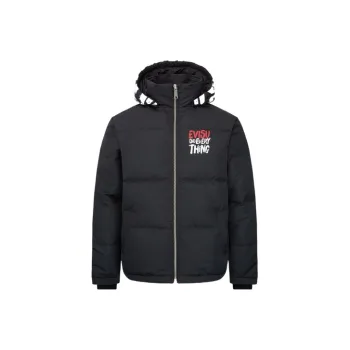 EVISU Down Jackets Men Black