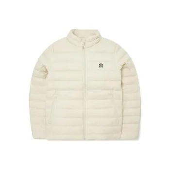 MLB New York Yankees Down Jackets Unisex Cream