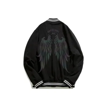 SANSYAS Baseball Jerseys Unisex Black