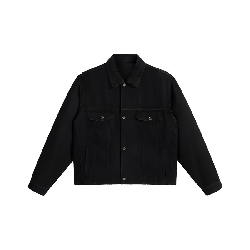 PEACEBIRD MEN x Juan Salazar Jackets Coats Men's Black-0
