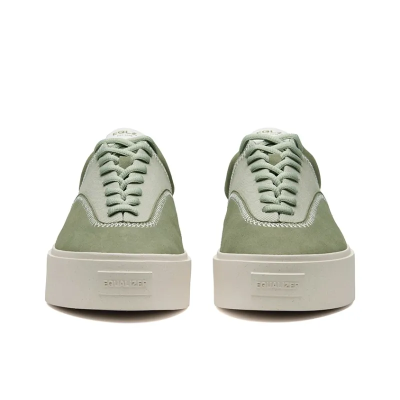 EQLZ EQUALIZER Fault 22 Slip Resistant, Abrasion Resistant, Breathable Low Top Skateboard Shoes Unisex Bamboo Green-3