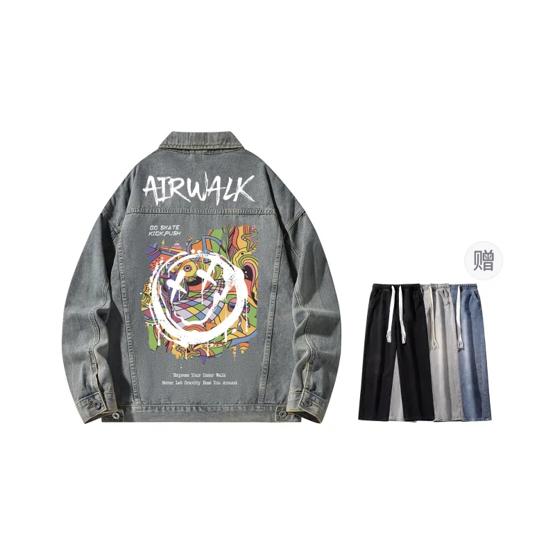 Airwalk Denim Jackets Unisex-24