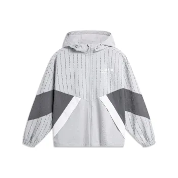 LiNing Sun Protection Clothing Men's Mist Gray All Over Print