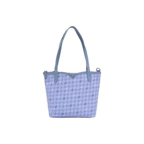 SAM EDELMAN Fabric Tote Bag, Shopping Bag, Shoulder Bag Medium Size Women's Multicolor